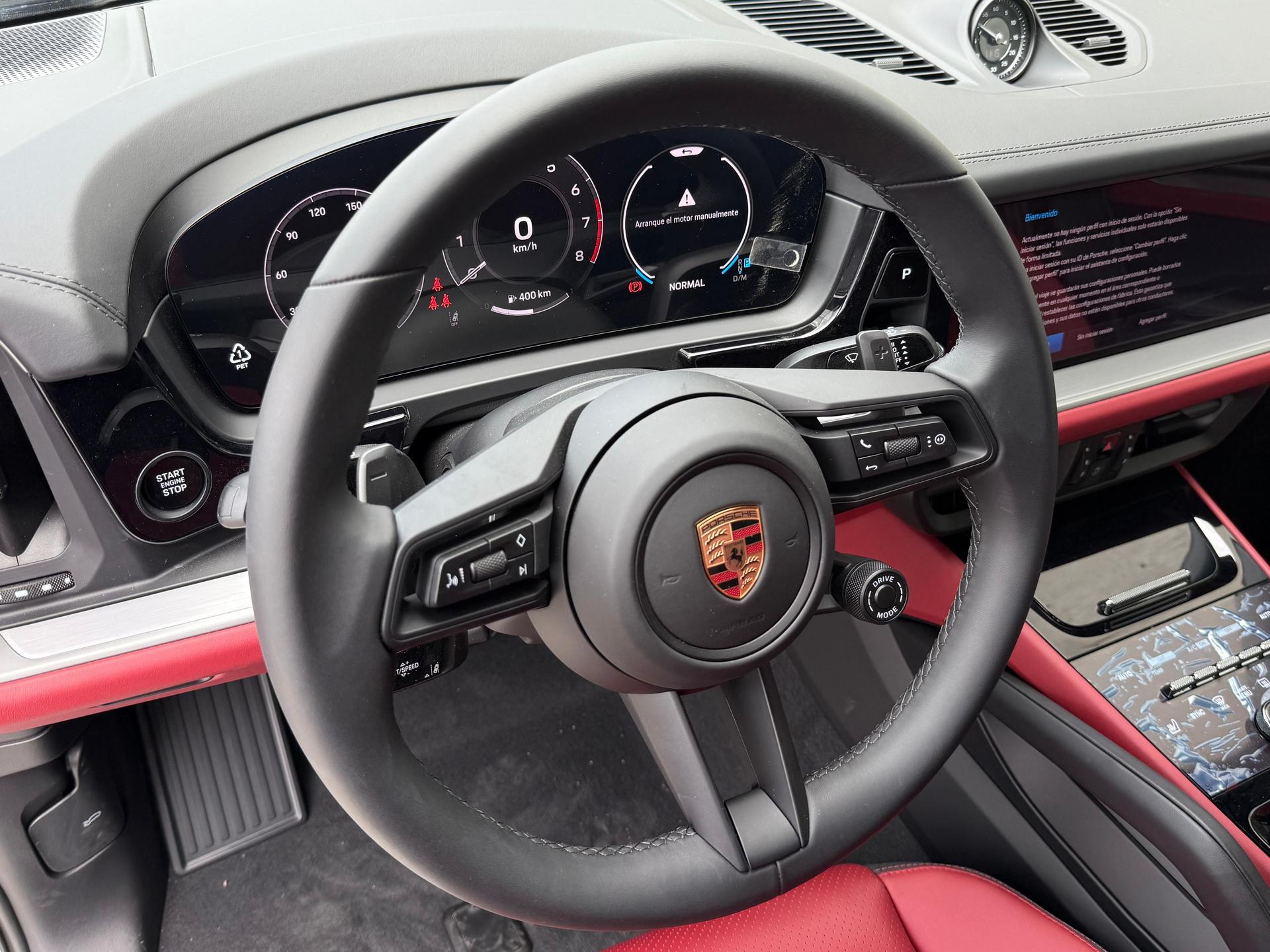 2026 PORSCHE Cayenne - DASHBOARD